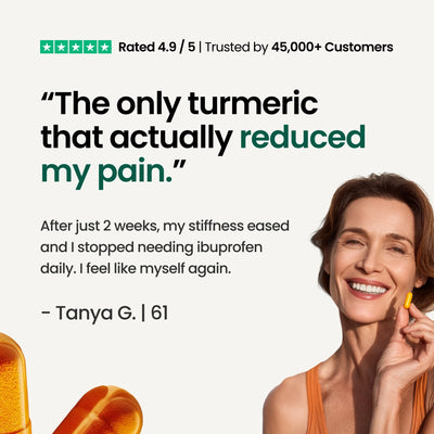 Pure Turmeric Curcumin Capsules (1,000mg)